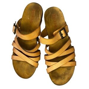 Korks Kork-Ease Aster strappy slide sandals size 11